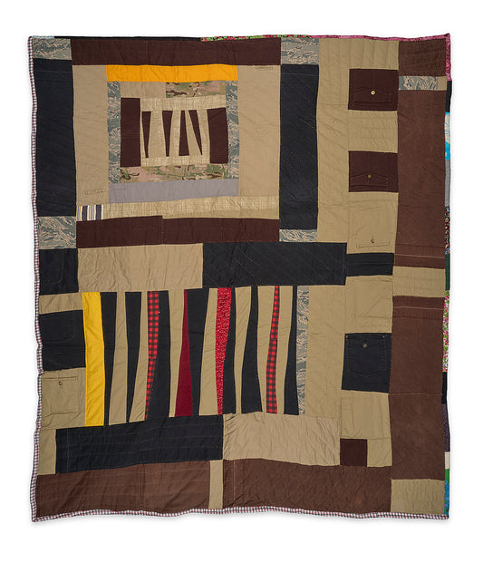 Essie Bendolph Pettway - Pockets and Ladders - 008-76