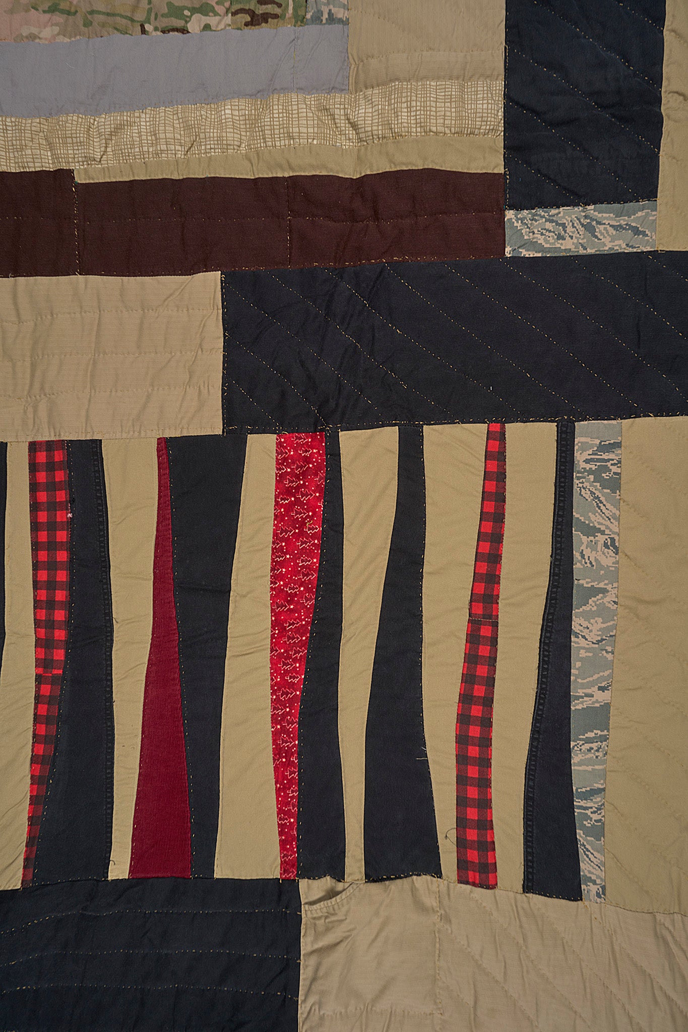 Essie Bendolph Pettway - Pockets and Ladders - 008-76