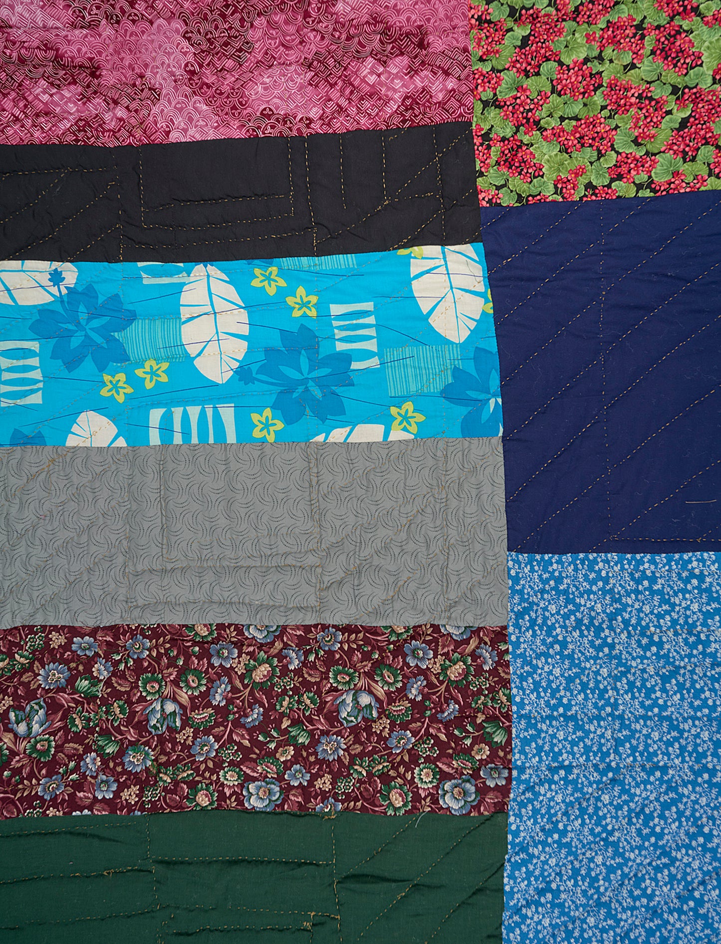 Essie Bendolph Pettway - Pockets and Ladders - 008-76