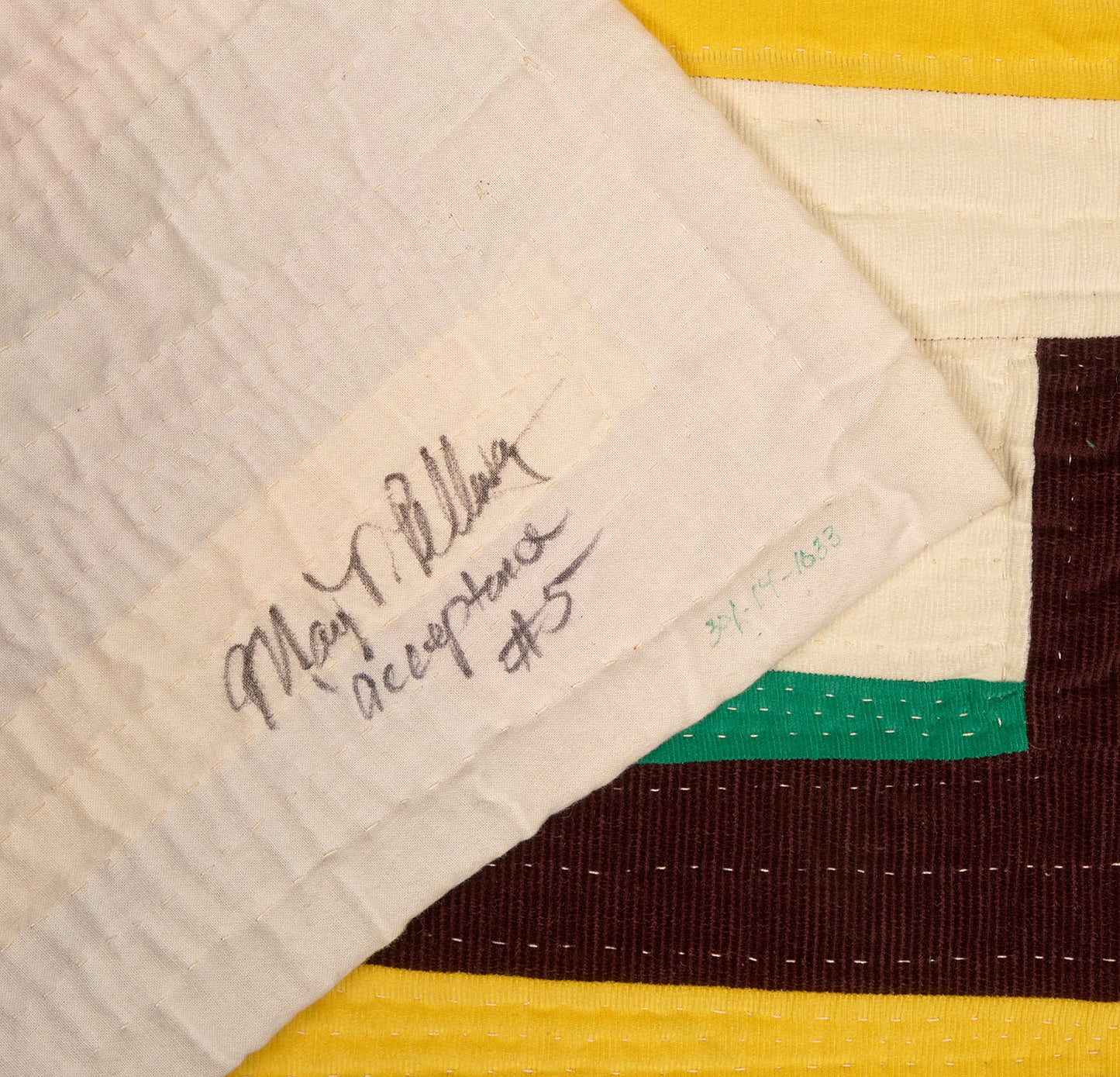 Mary Virginia Pettway - Acceptance #5 - 301-53